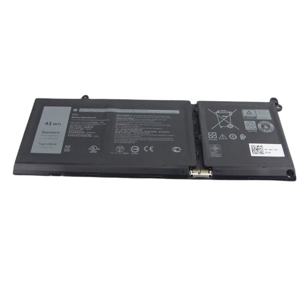 Tablet PC -batterier för Dell Inspiron 15 3511 11.25V 41Wh Laptop Battery G91J0 3515 3511 3320 3520 3420 5510 5410 3510 3515 3511