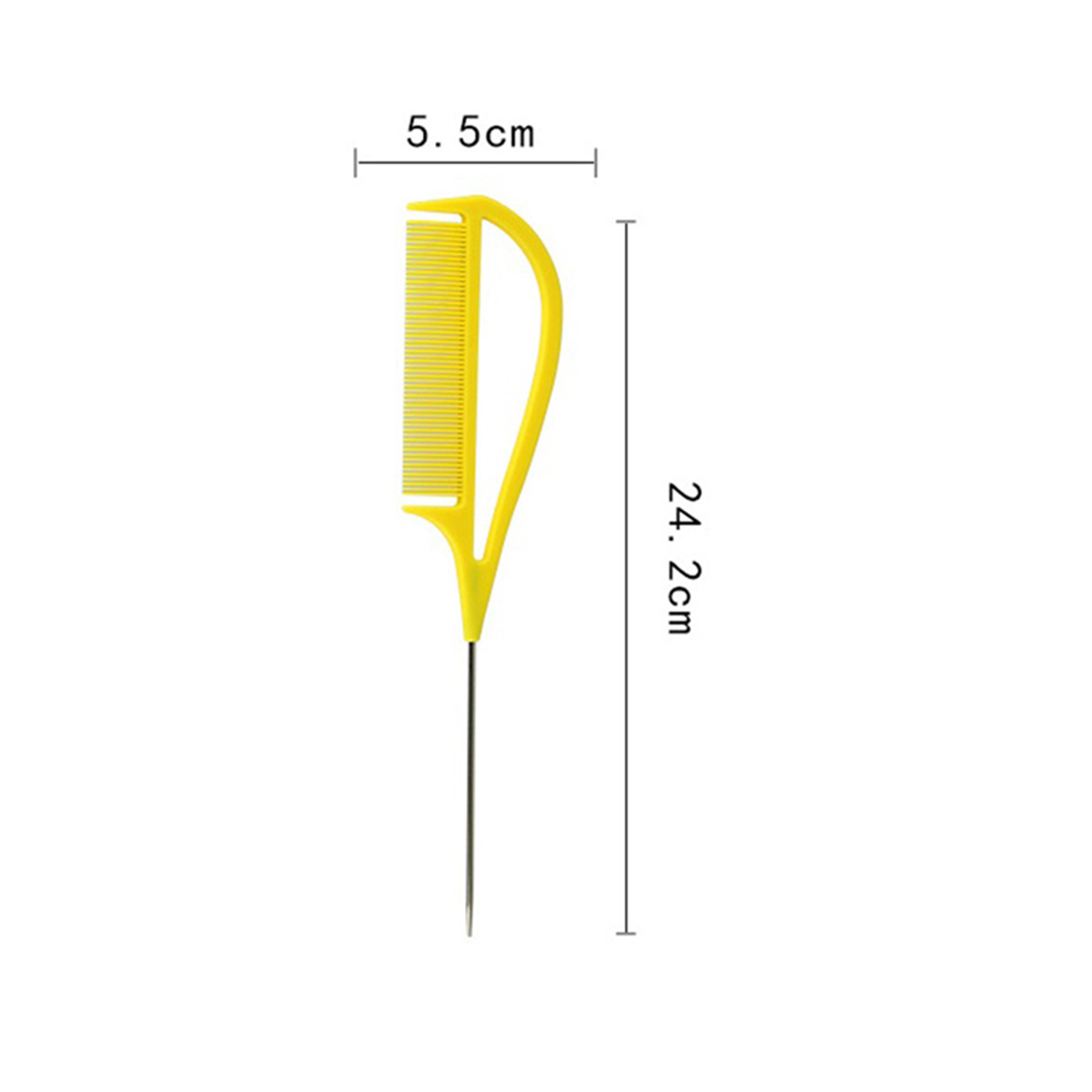 Pettine acconciature a coda a punta multifunzionale, pettine capelli balayage, pettine evidenziare, alta qualità, resistente agli agenti chimici