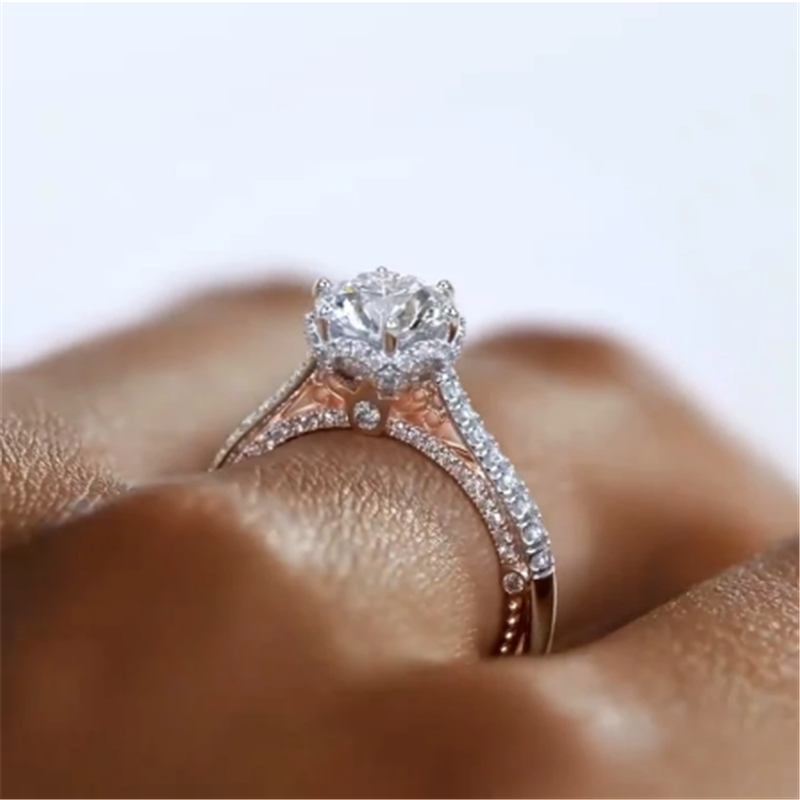 2023 Vintage Lab Diamond Finger Ring 925 Sterling Silver Party Wedding Band Anelli le donne Uomini Promessa Regalo di gioielli di fidanzamento