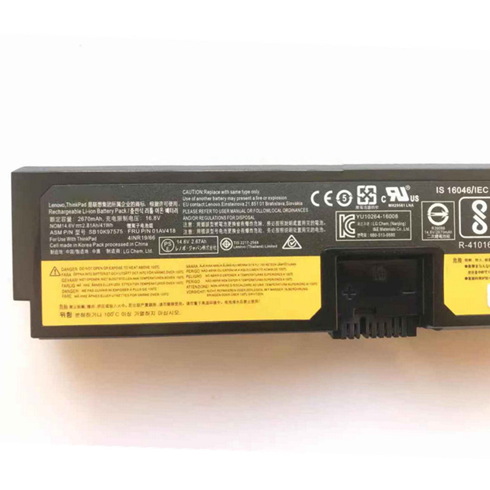 Batteries pour tablette PC 41Wh 01AV418 batterie pour Lenovo ThinkPad E570 E570C E575 01AV415 01AV417 01AV414 SB10K97575