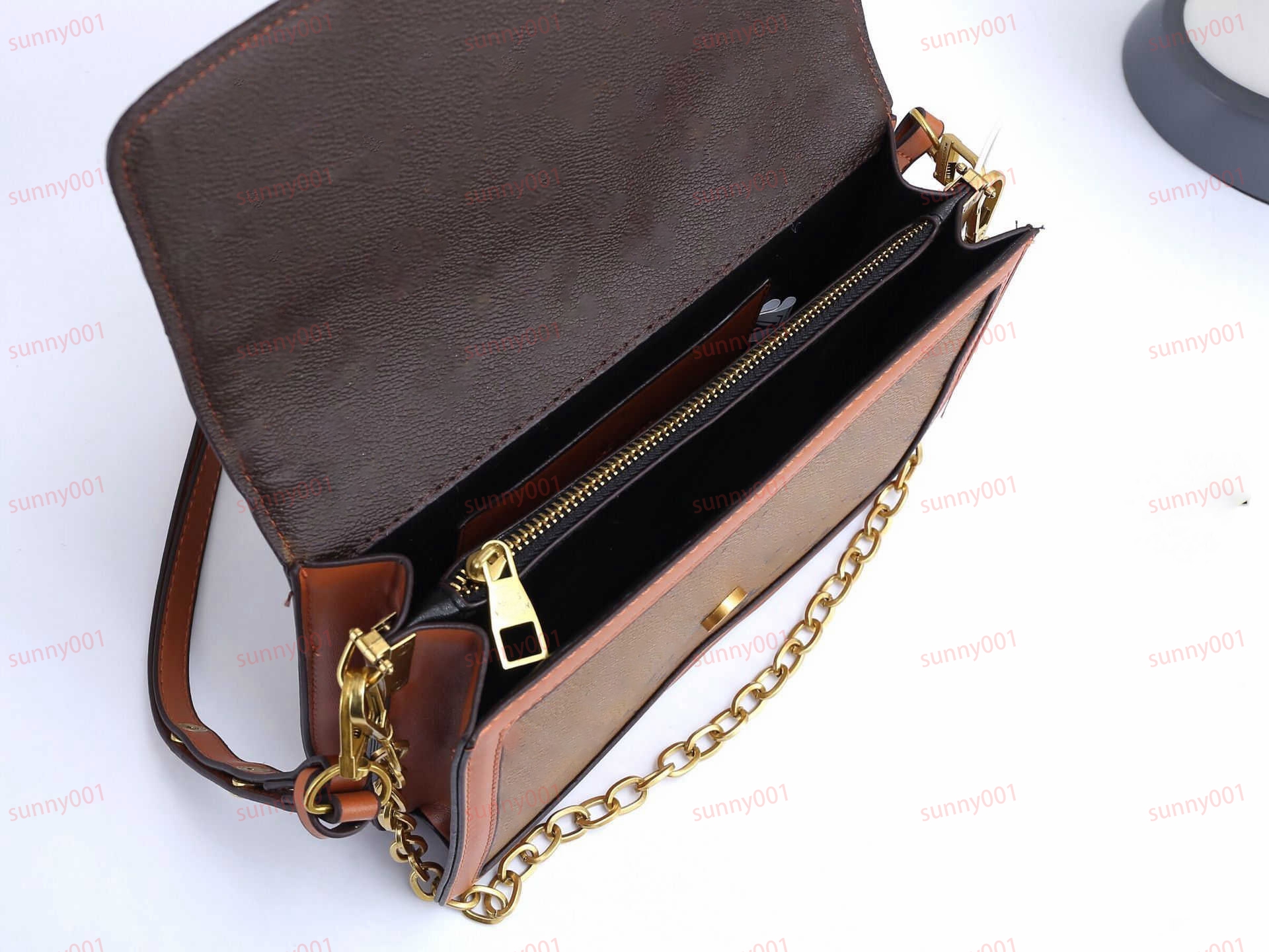 Messenger Bag Enkele schoudertassen Designer Damesportemonnees aan ketting Portemonnee Sling Bag Handtas Postbodepakket Luxe vrouwelijke portemonnee 3002