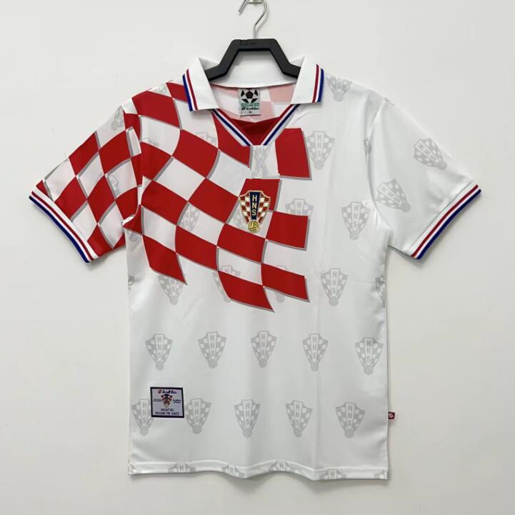 Chorwacja Retro koszulki Suker Retro Jerseys Modric Majer Croatie 2023 Gvardiol Kovacic Suker Brozovic Retro 1998 2002 Croacia Sucic Sutalo Football Jerseys