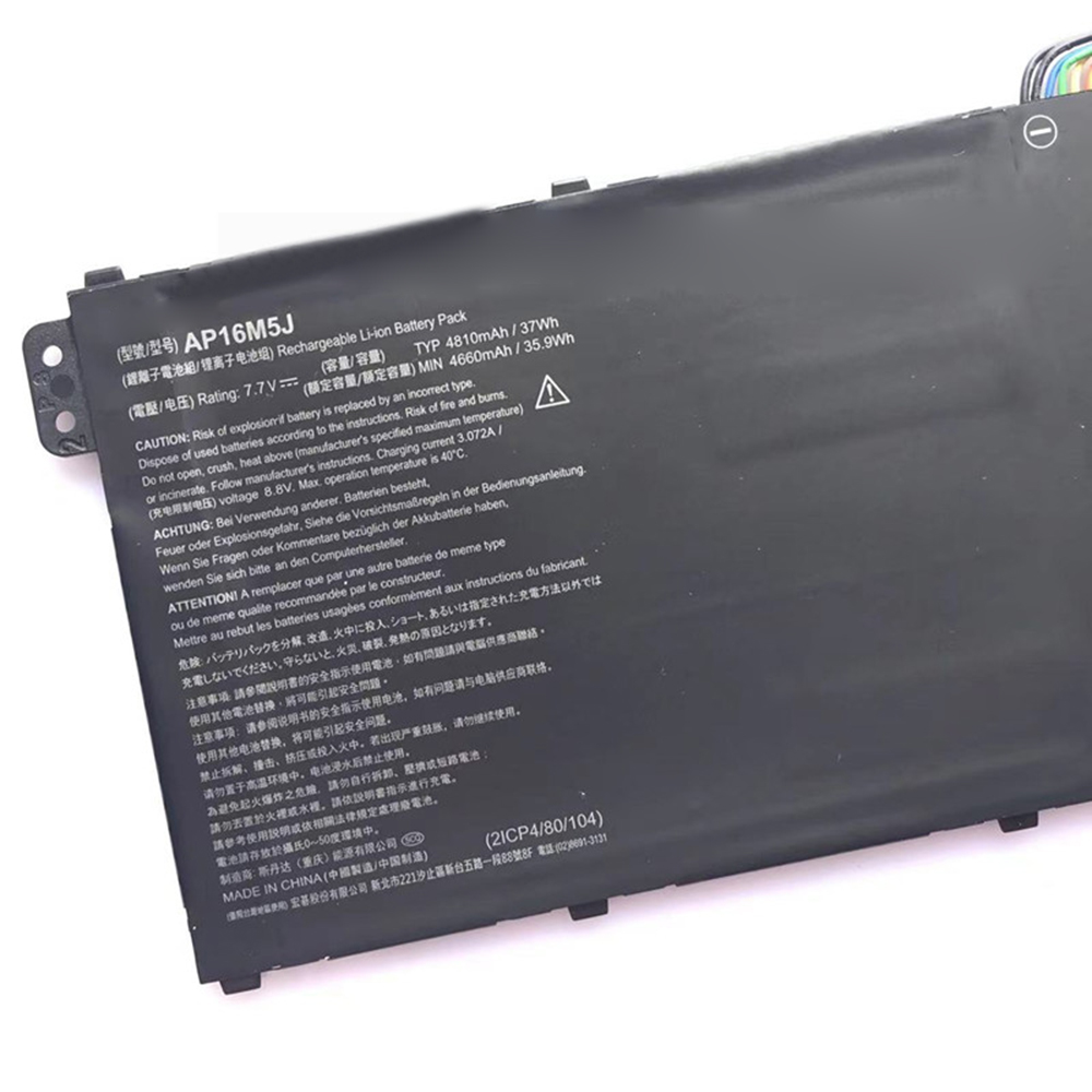 Tablet PC Baterie AP16M5J bateria laptopa dla Acer Aspire 3 A314-31/32/33 A315-21 A315-51 A114-31 A314-31 A515-51 ES1-523