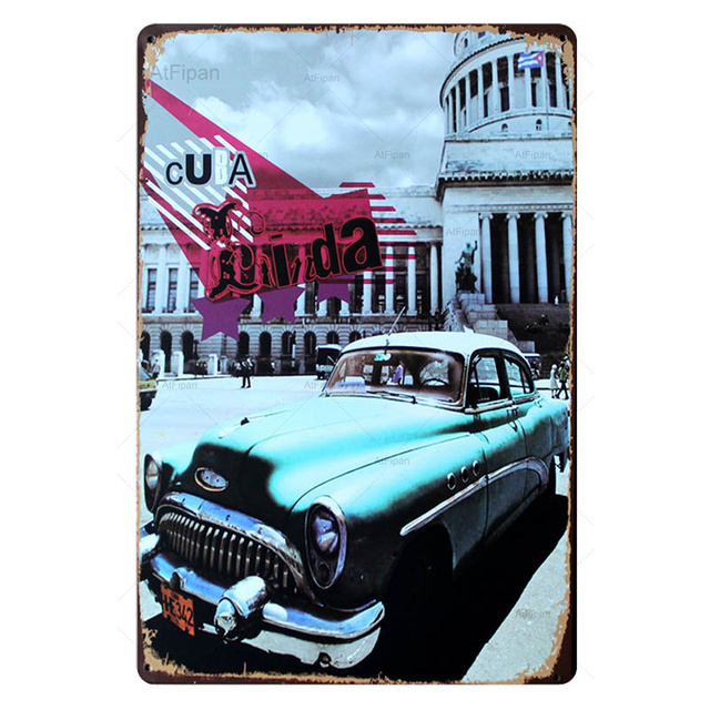 Klasyczne motocyklowe znaki blaszane Plakat Mocowanie Motor Shabby Chic Retro Home Wall Music Bar Art Garage Decor Żelazny plakat Cuadros Spersonalizowane dekoracje artystyczne rozmiar 30x20 cm W01