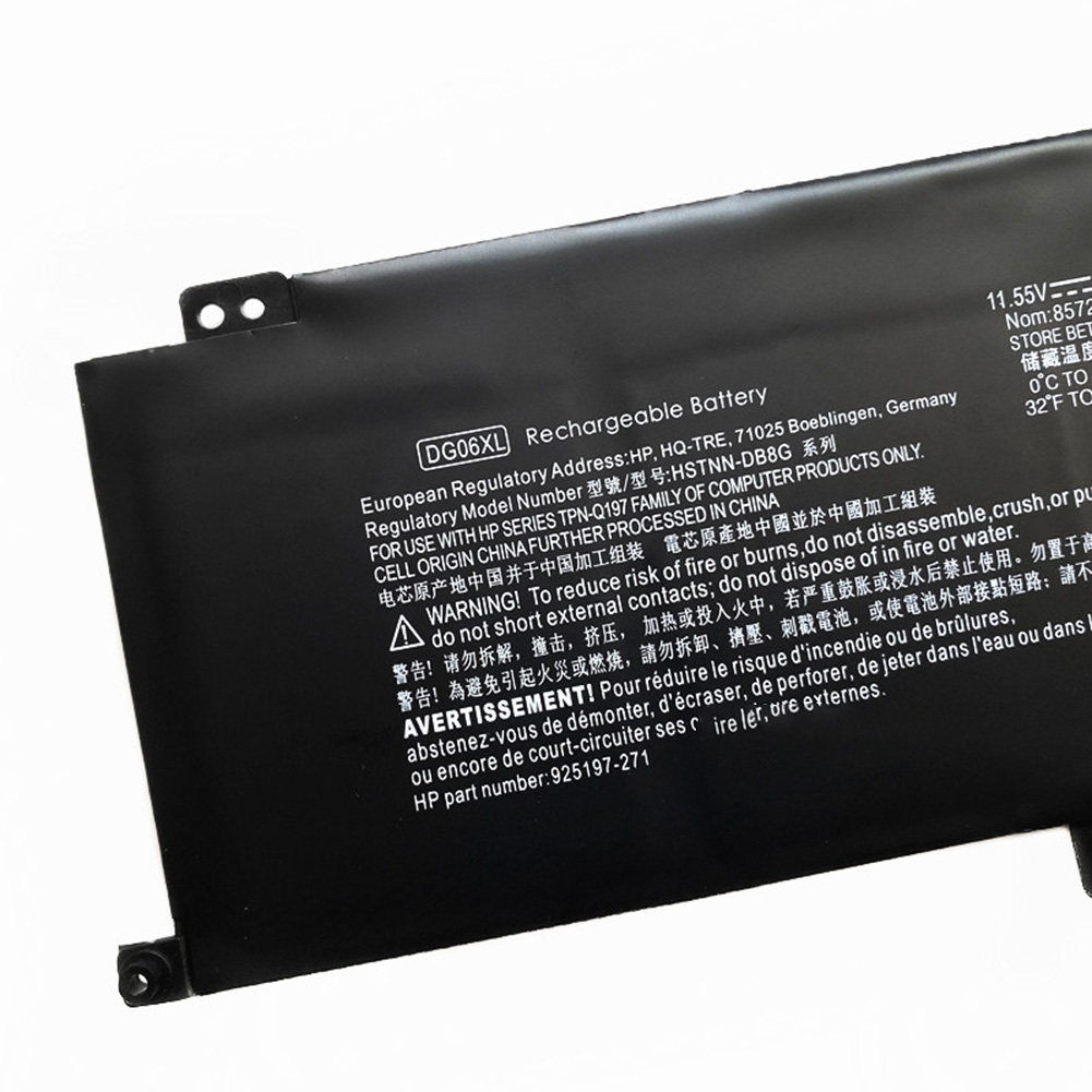 Tablet PC Batteries DG06XL Laptop Battery for HP Omen X 17-AP000 17T-AP000 925149-855 HSTNN-DB8G 925149-855 925197-271