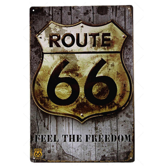 Free Wifi Tin Sign Poster Dads Garage Decor Route 66 Sign Vintage Repair Tool Metal Signs Home Decor Vintage Tin Signs Pub Club Decor personalized Art Decor 30X20CM w01