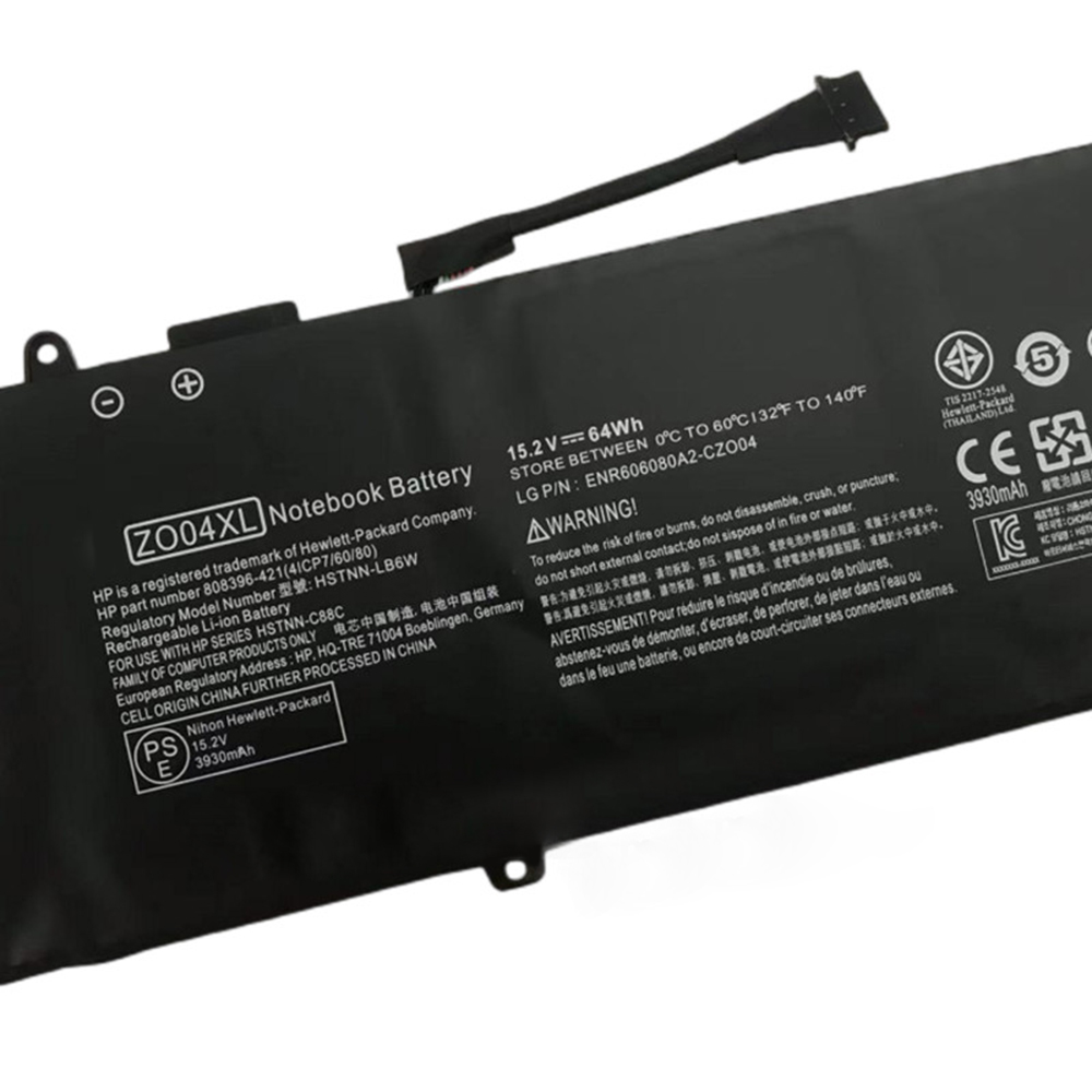 タブレットPCバッテリー64WH ZO04XL HP ZBOOK STUDIO G3 G4 ZO06 HSTNN-LB6W 808396-421 808450-001 808450-002 HSTNN-