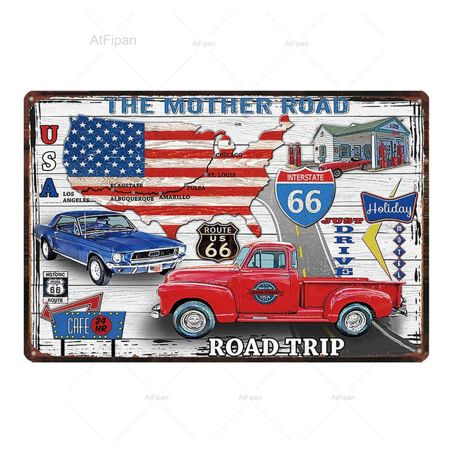 Affiche de signe en étain de moto, plaque métallique de Garage à huile, affiche de pneu classique, peinture en métal shabby chic, décoration murale de maison, Cuadros Man Cave, décor artistique personnalisé 30x20 w01