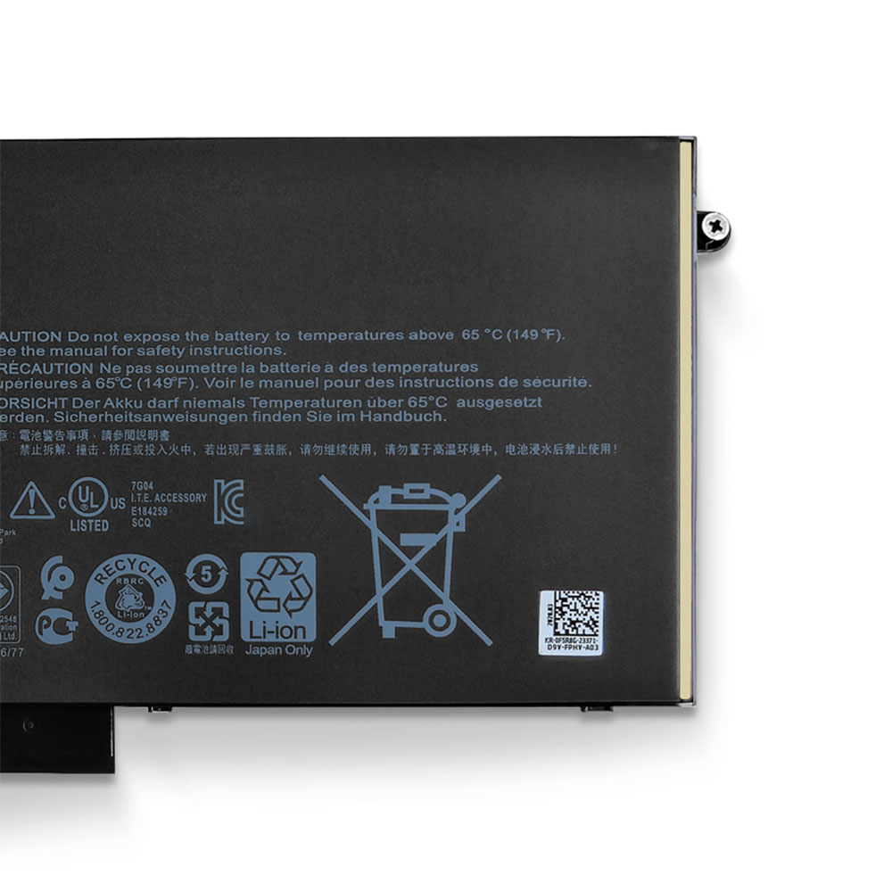 Batterie pour tablette et ordinateur portable, pour Dell Latitude E5280 E5480 E5580 E5290 E5490 E5590 083XPC 4YFVG 3DDDG 42Wh