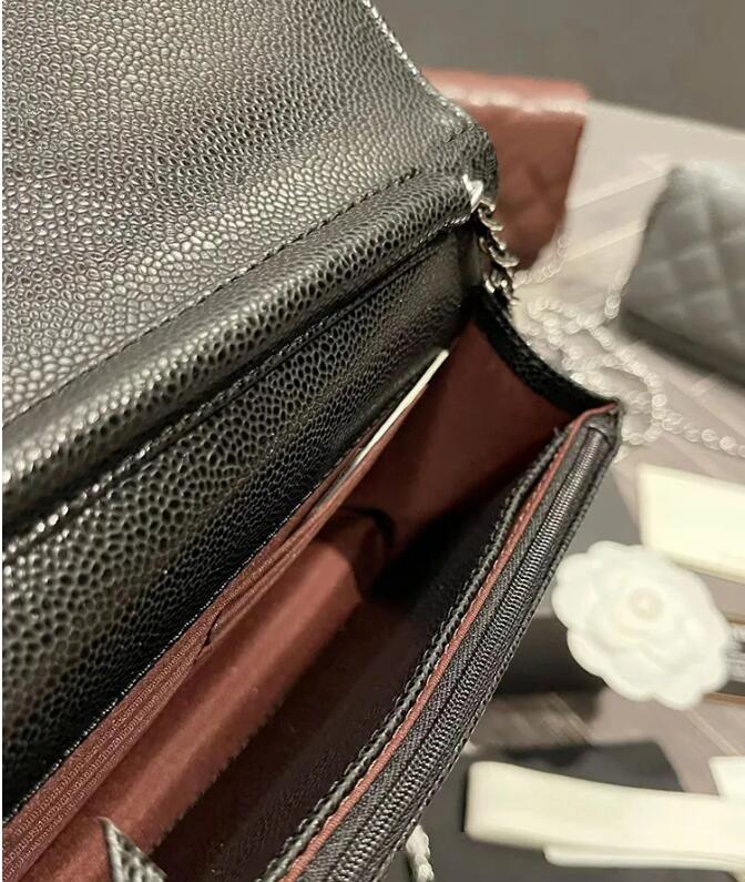 designer shoulder bag Fashion Women Crossbody Bags Shoulder Flap Black Purses Classic Ladies Designer Luxury Ladies Messenger Bag Woc