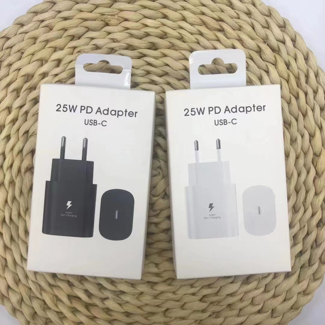 US EU 25W PD Type C Wall Charger USB C voor Samsung Charger Galaxy S20/S20 Ultra/Note10/Note 10 Plus TA800