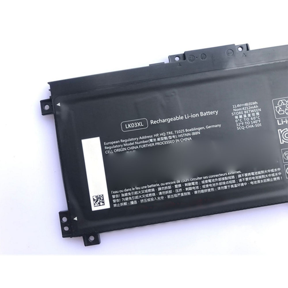 Батарея для планшетных ПК LK03XL Батарея ноутбука для HP Envy X360 15-BP 15-BQ 15-CN 15-CP 15-CR 17-EA 916368-421 916368-541 916814-855