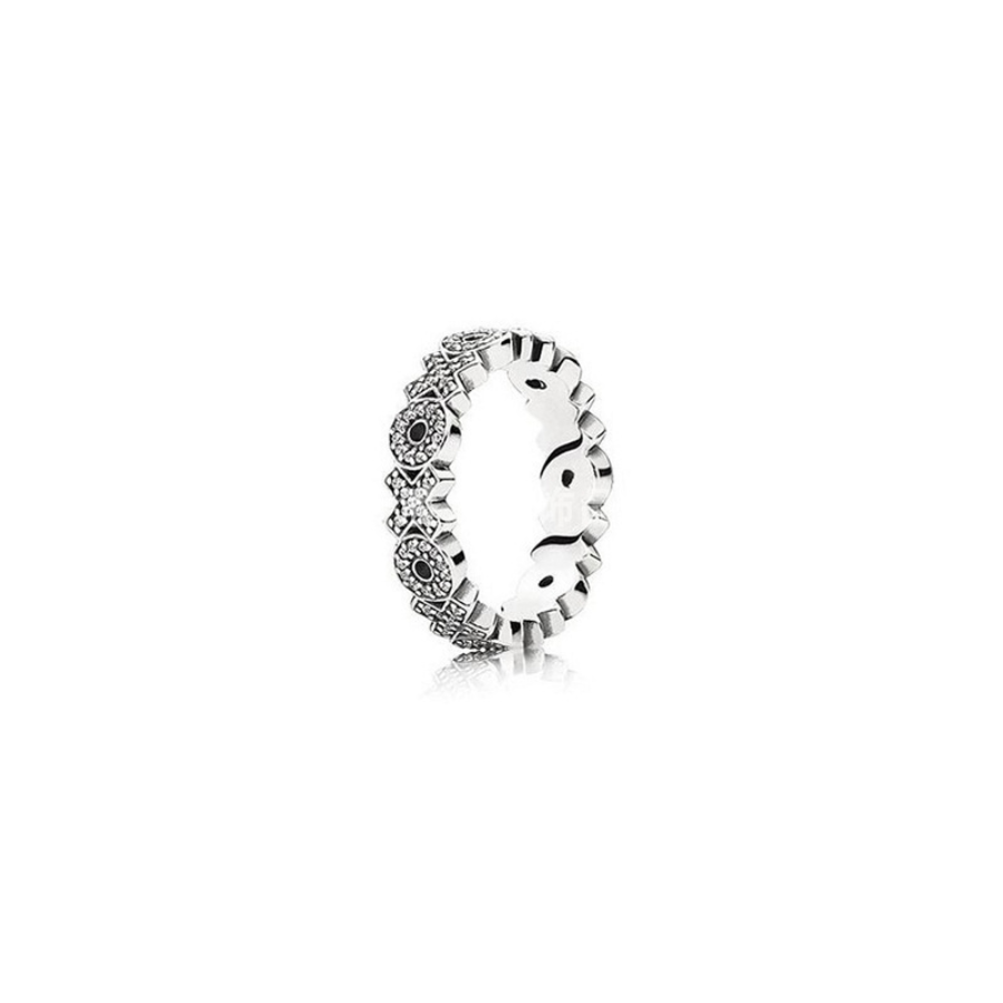925 Pfund Silber Neuer Mode-Charm für Pandora 2023 Blooming Four-leaf Bright Halo Series Couple Ring