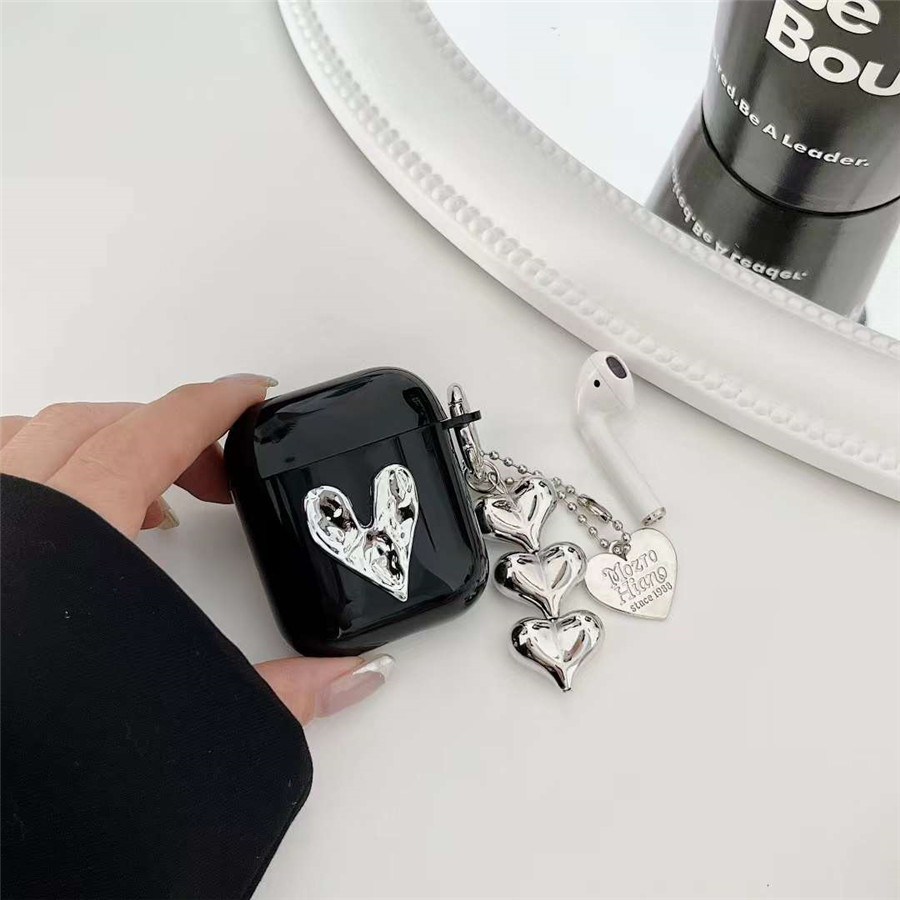 För AirPods Pro 2 Cases Pouch Designer Branding Bluetooth Forairpods 1 2 3 4 Cover Love Pendant Protective Earphone Case ShockProo5976993