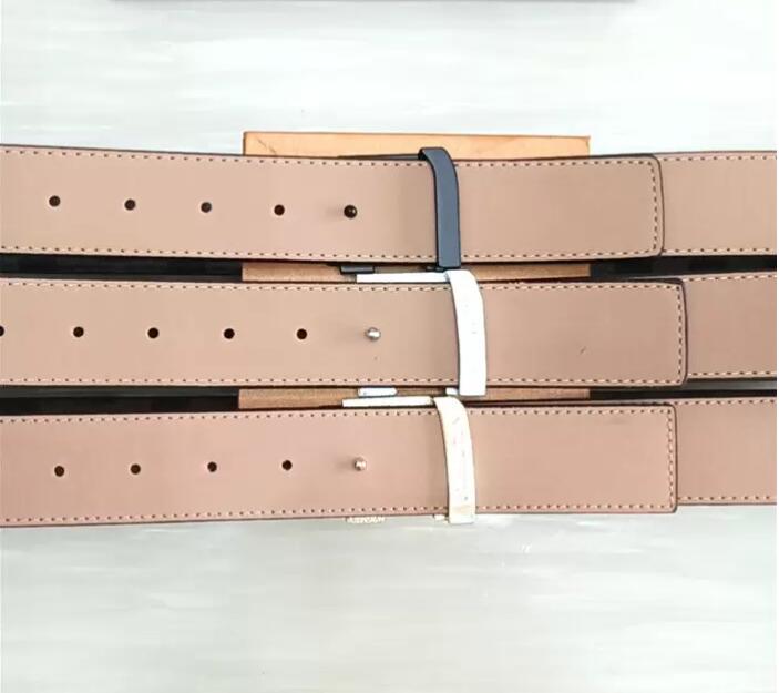 Designergürtel Mode Luxus Plaid Presbyopie gestreifte Ledergürtel für Männer und Frauen 3,8 cm breit mit Box Großhandel Cinturones 