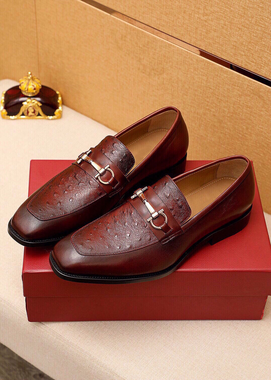 2023 Mens Dress Shoes Formal Masculino Genuine Leather Elegant Suit Designer Flats Men's Brand Casual Office Loafers Size 38-47