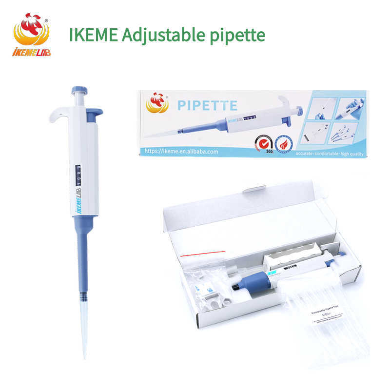 2-10 ml DLAB Pipeta Manualna jednokanałowa plastikowe pipety Regulowane pipeta Compte Duutte Medical Medical Medical