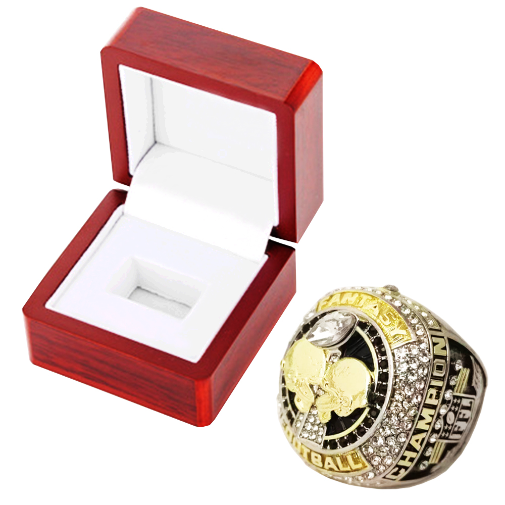 Designer 2023 Fantasy Football Ring med stativ 8-14 Drop Shipping