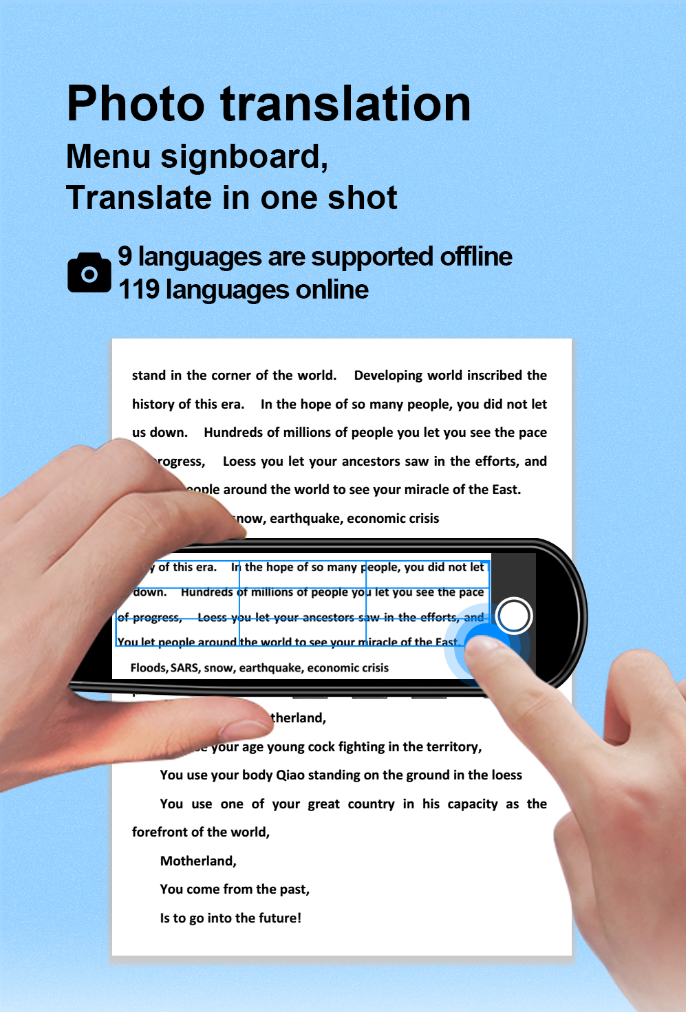 Smart Translator Multi Language Translation Voice Photo Translation