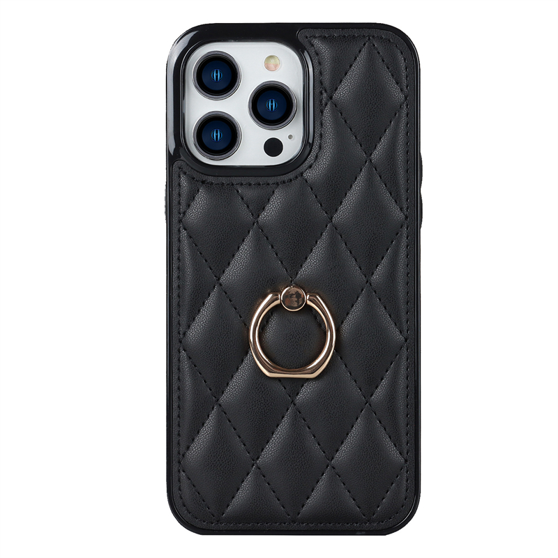 Étui de téléphone portable de créateurs de luxe de mode pour iPhone14Pro max, étui de protection avec anneau adapté pour Apple 13Pro, petit autocollant de étui de téléphone d'encens 12