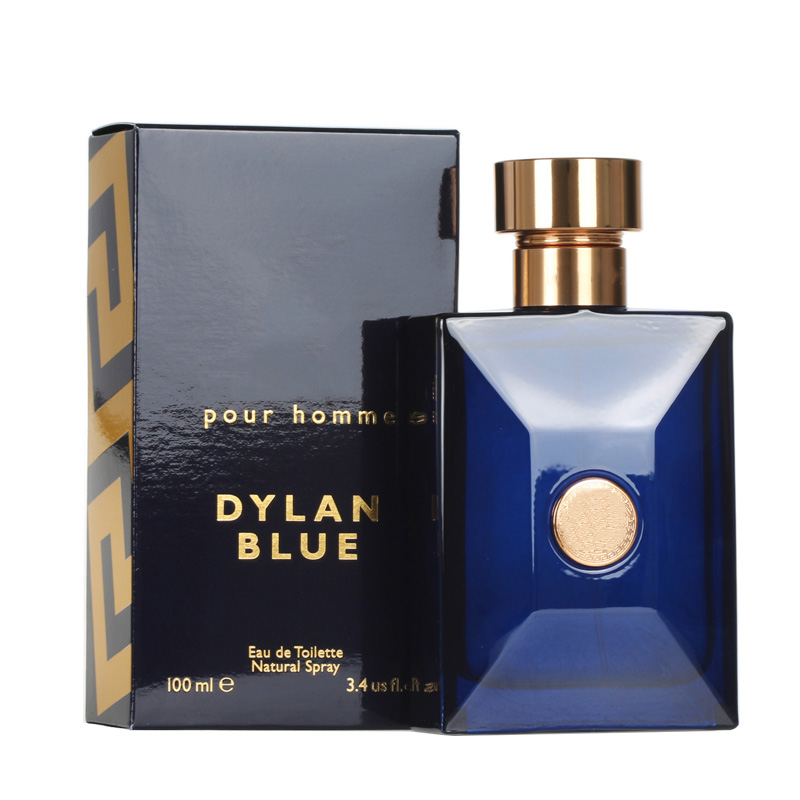 Blå parfym 100 ml häll homme femme man kvinna doft eau de toilette parfum cologne långvarig bra luktmärke lila parfymer spray hög kvalitet snabbt fartyg