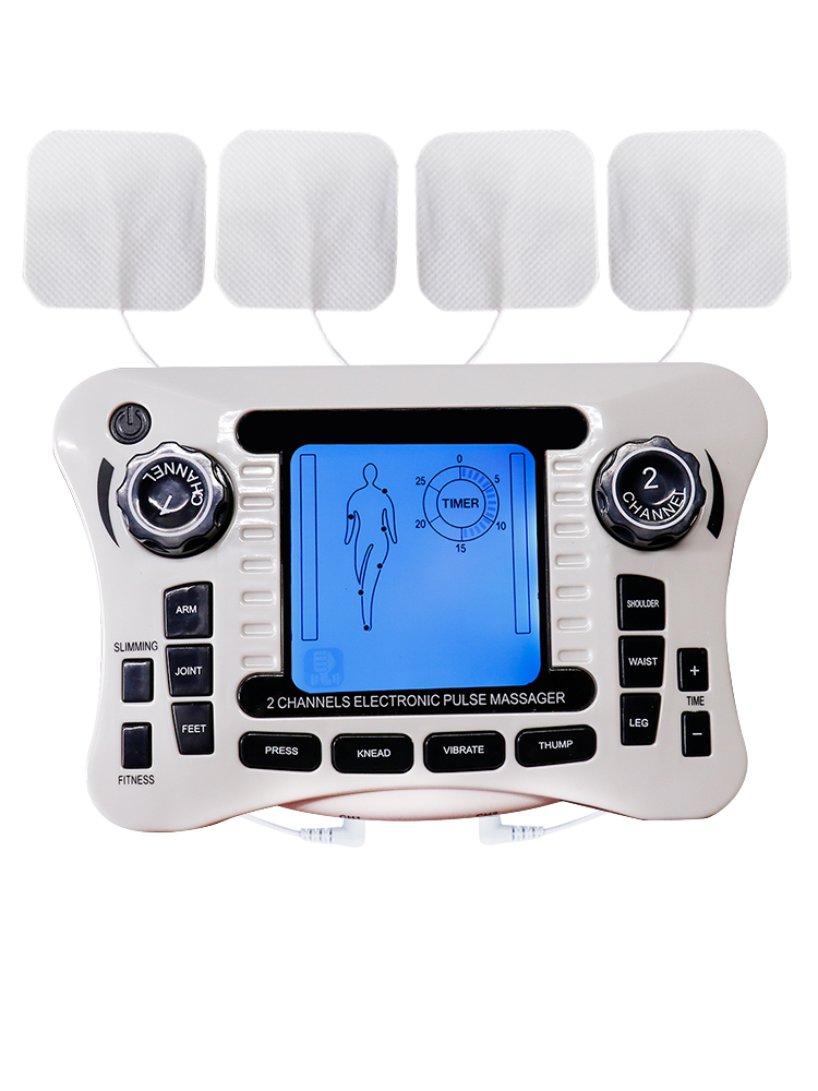 Mutipule Mode EMS Massage Herald TENS Akupunkturmuskelstimulator för smärtlindringsterapi Elektronisk puls fysioterapianordning