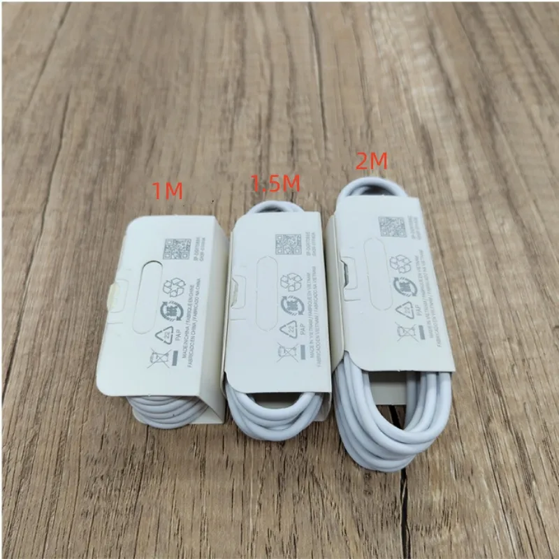 USB C شحن سريع من النوع C Cables الأصلي 5A QC2.0 3.0 لـ Samsung S8 S1 S10 Huawei Charger Cable