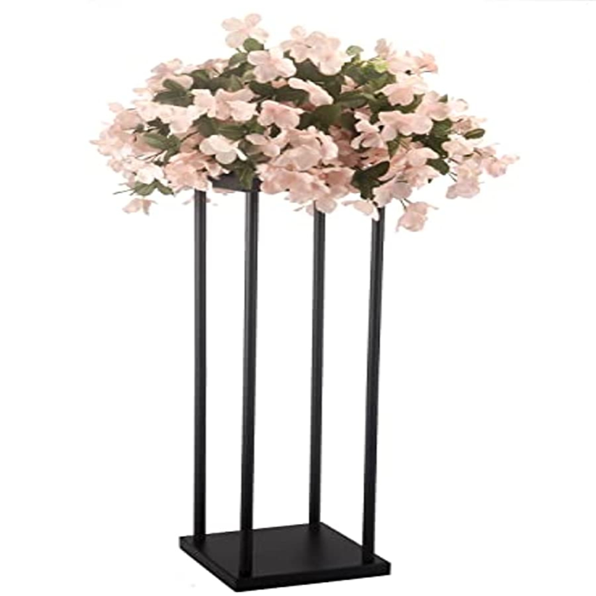 decoração vasos de vasos de flores dourados vela titulares rack stands de decoração de casamento de pilar da mesa de pilar da mesa de decoração de casamento IMAKE648