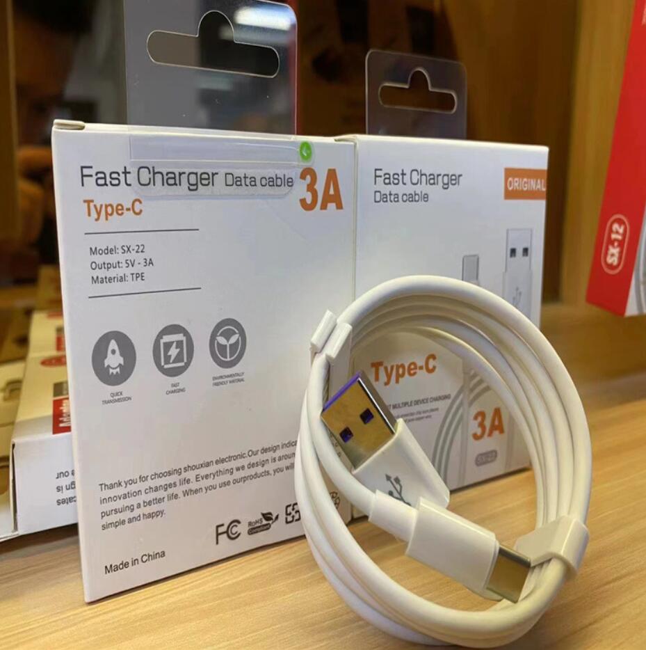 3A 5A USB Cable Type C to Type C PD Fast Charging Micro Data Cables for Samsung Huawei Android Smartphones