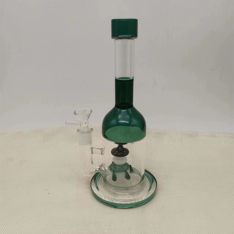 Nouveau Mushroom Glass Bong Showerhead Perc hookah Ball Style Oil Dab Rigs Unique Bongs pipes 14mm Joint Avec bol en verre