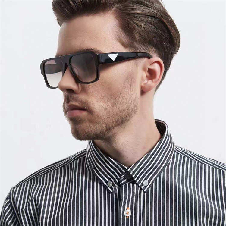 Gafas de sol de diseñador 10% de descuento en el diseñador de lujo Nuevas gafas de sol masculinas y mujeres 20% de descuento en el estilo familiar TendingSetter Ins Fashion Driver Driving Toad Slim Male 22y