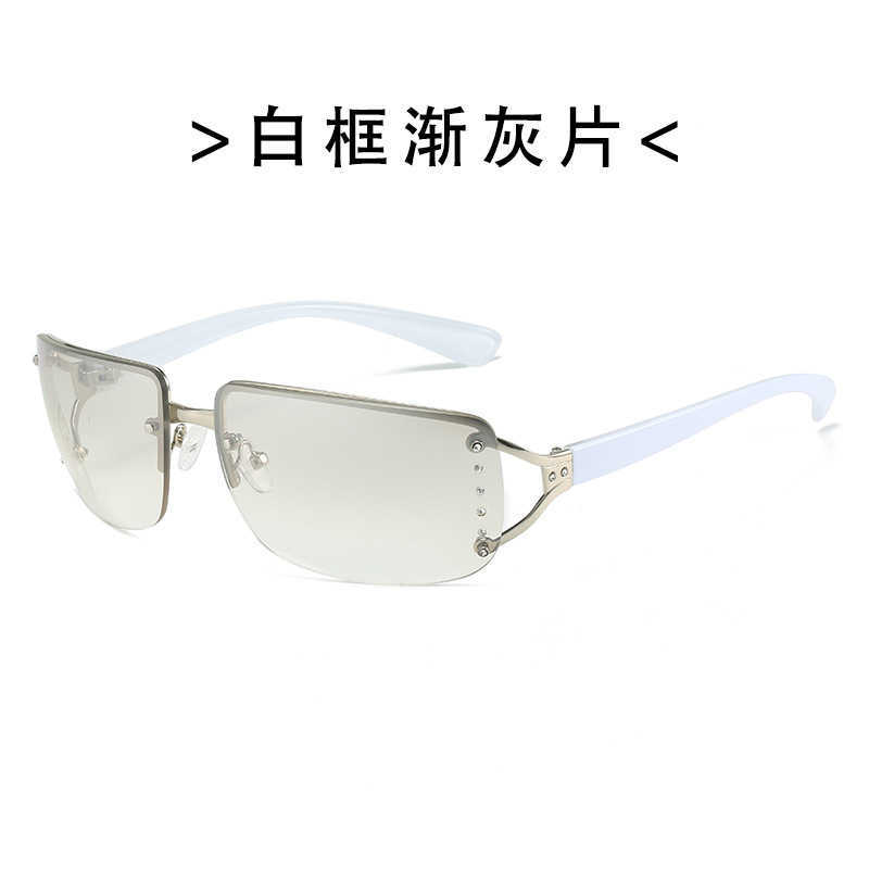 2024トップデザイナー10％オフ高級デザイナーNew Men's and Women's Sunglasses 20％Off Off Framess Protection Larg