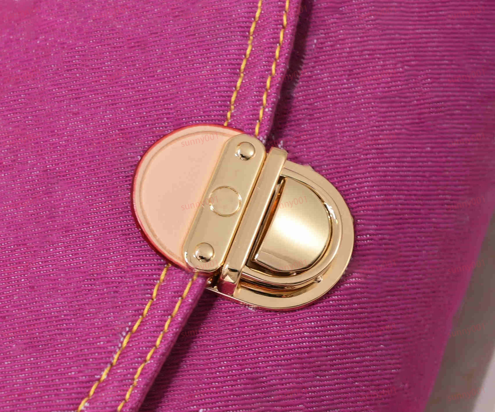 Różowe torby na ramię luksusowe wiosenne torby pod pachami torebka moda ręcznie helowana portfela