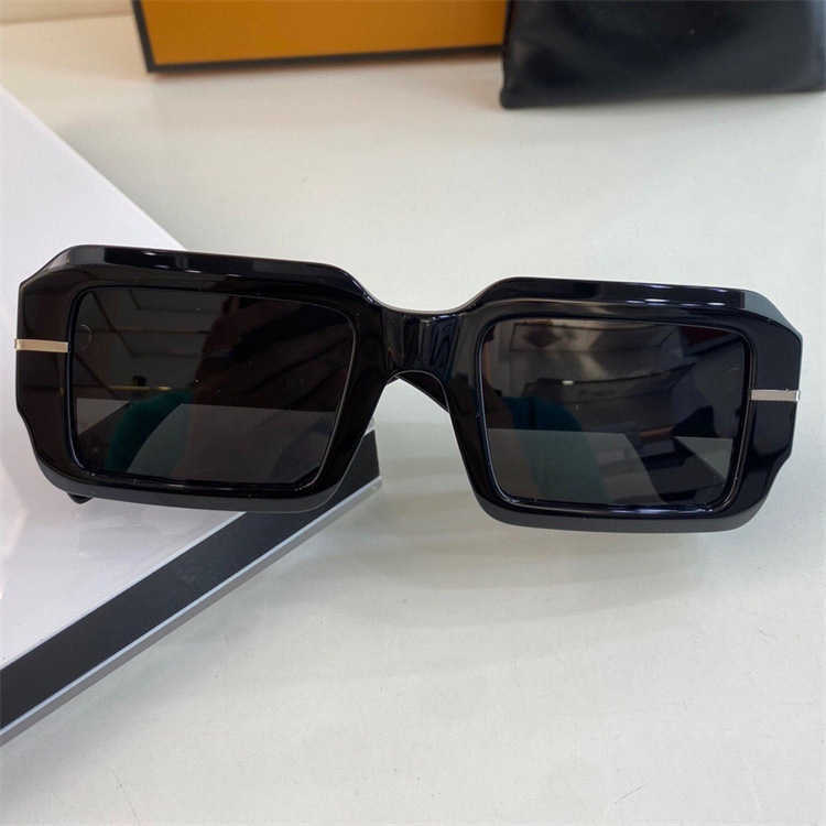 2024 Top designers 10% OFF Luxury Designer New Men's and Women's Sunglasses 20% Off F ins same hip hop trendsetter street shot square net Red f0434