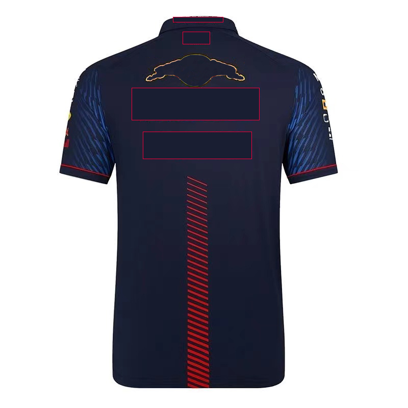 رجال Polos New RB F1 T-Shirt Apparel Formula 1 مشجعي الرياضة المتطرفة من المشجعين ذوي الملابس المتنوعة أعلى الأكمام القابلة للتخصيص y704