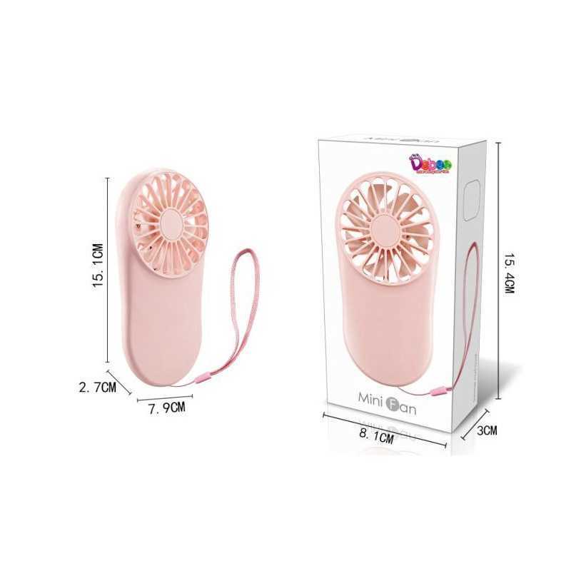 Ventilateurs électriques modèle poche Usb Charge Mini-tenir étudiant à l'extérieur apporter Sika Portable petit ventilateur DC Mini refroidisseur d'air Ventilador