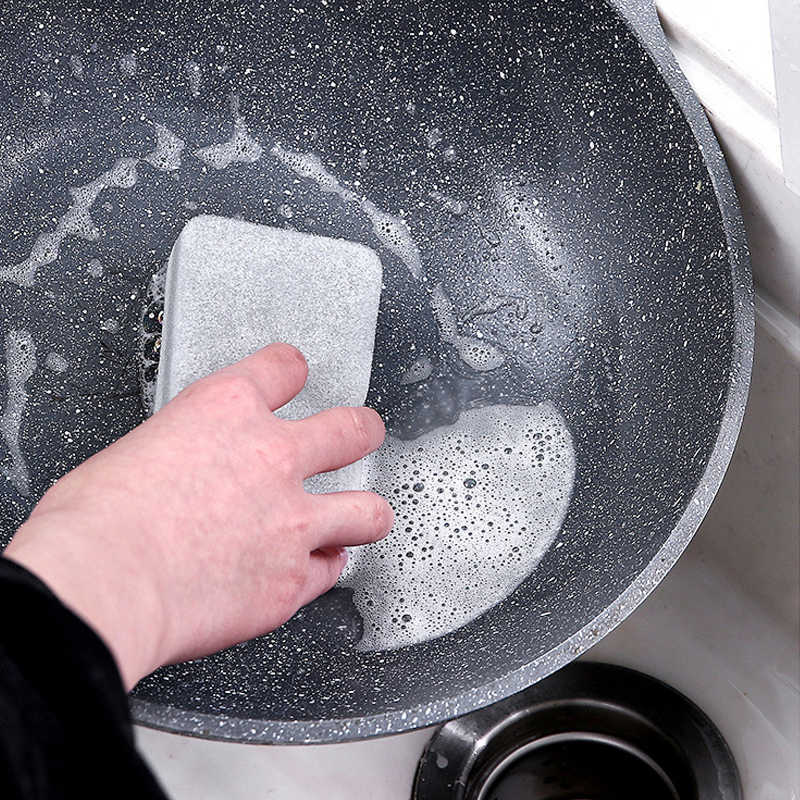 Novo microfibra de alta densidade esponjas ferramentas de limpeza de cozinha lavando toalhas limpando panos de esponja de limpeza de prato de limpeza de lanchonete