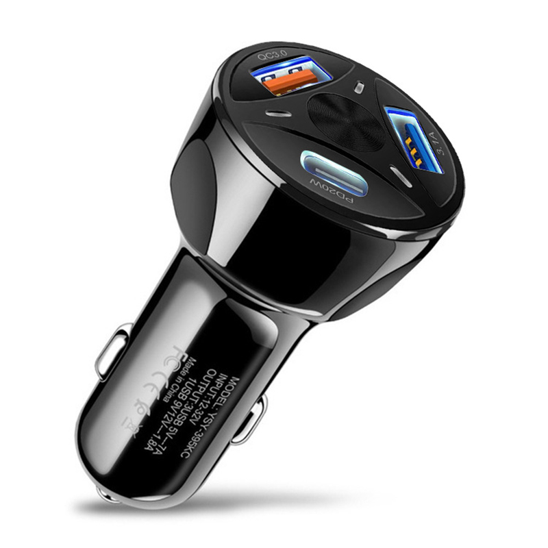 PD 20W Auto-USB-Ladegerät 3,1A Schnellladung QC 3.0 Schnellladegerät Handy-Ladegeräte