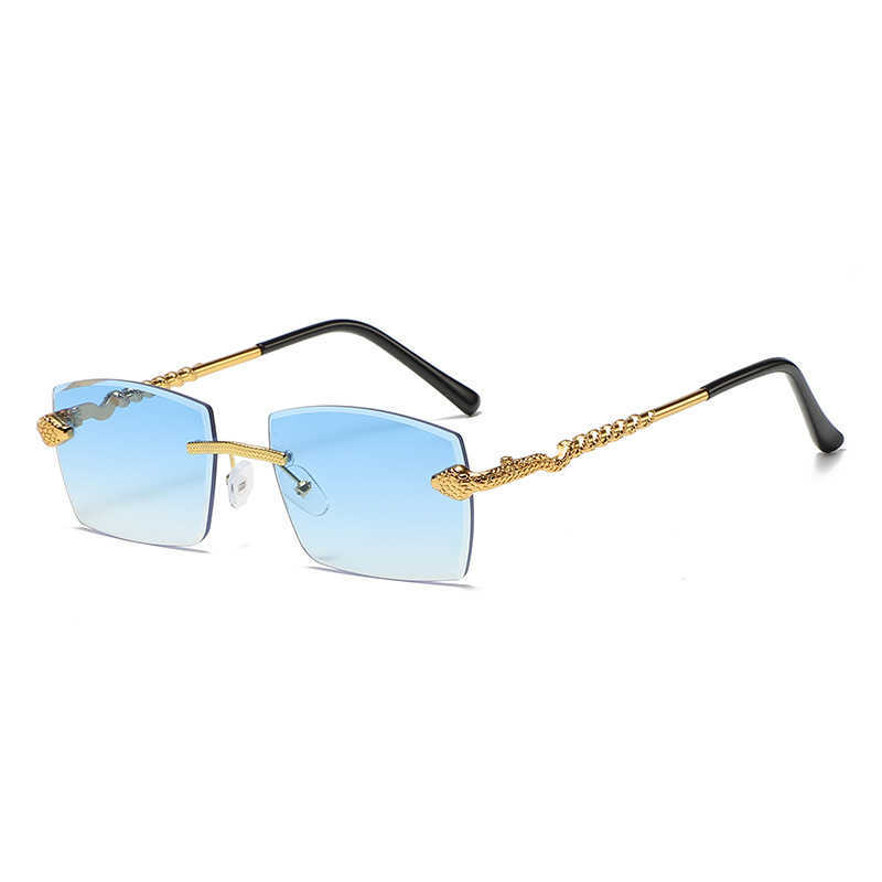 Lunettes de soleil à la mode de haute qualité 10% de réduction sur les lunettes de soleil de nouvelle créatrice de luxe pour hommes et femmes 20% sur la tendance de la mode de Snake Polygon