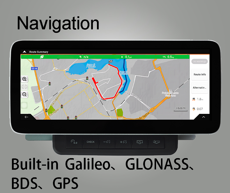 10,25 tums bil DVD -pekskärmsspelare Android GPS NAVI USB -uppgradering Adapter USB 4G CarPlay Bluetooth för Audi Q7 MMI 2G