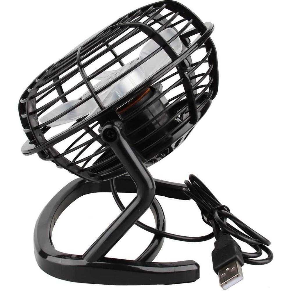 Electric Fans New 360 Degree Rotatable Mini USB Air Cooler Mute Portable Desk Cooling For Home Office Dormitory Outdoor PC