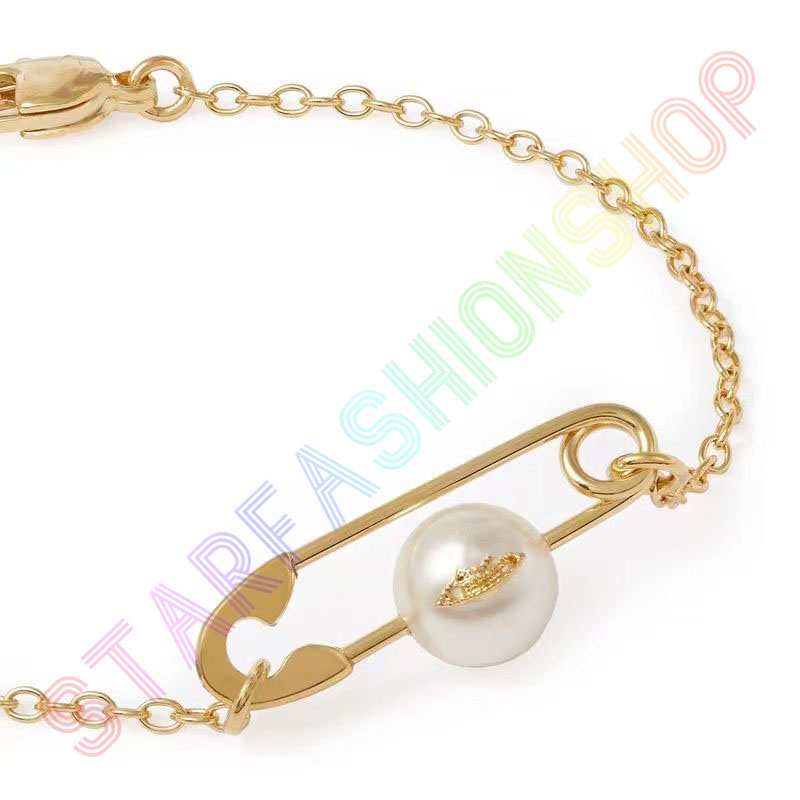 Saturn Paper Plip Chain Bracelet Tennis Planet Bracelet Women Gold Designer Jewelry Vivi Fashion Accessories Box