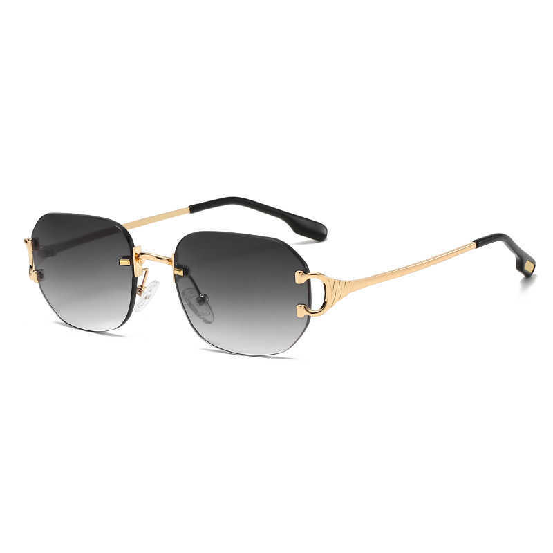 2024 Designer de luxe au large de concepteur de luxe Nouveaux lunettes de soleil pour hommes et femmes au large des lunettes spéciales de la mode carrée moderne