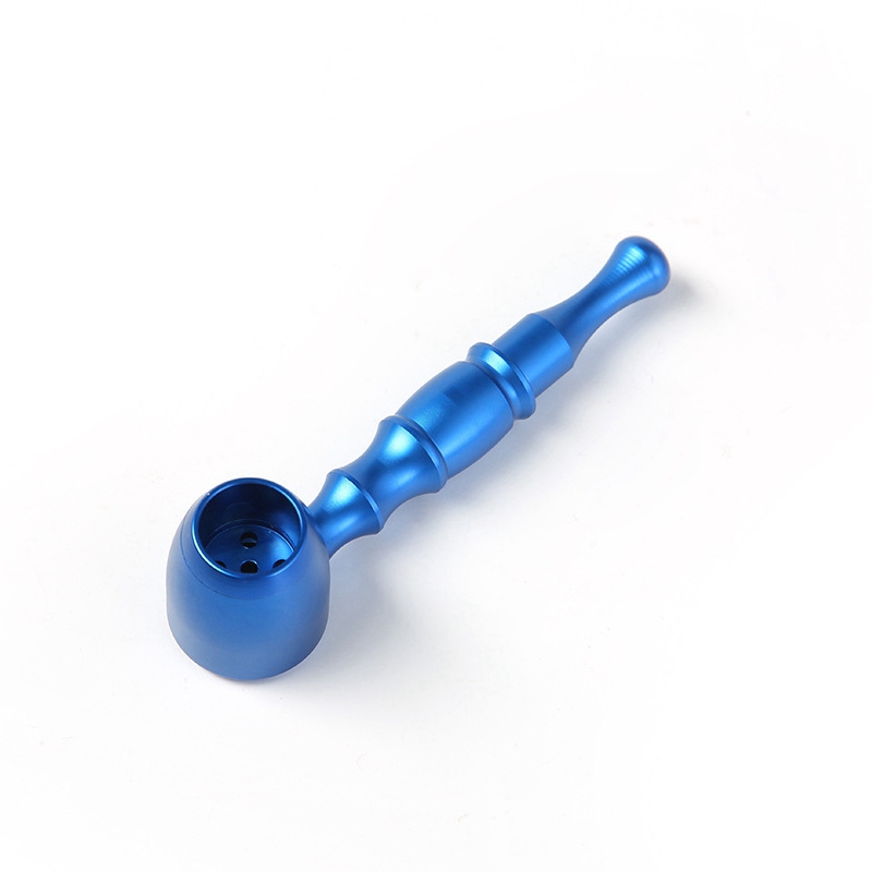 Latest Colorful Pipes Aluminium Alloy Herb Tobacco Portable Removable Tube Screen Filter Bowl Handpipes Easy Clean Smoking Cigarette Handpipes Holder DHL