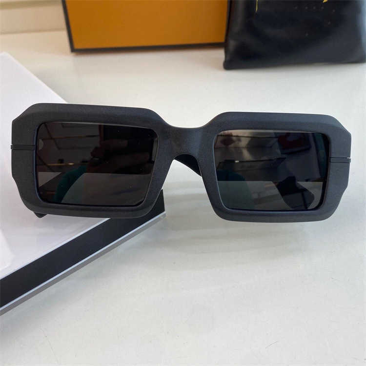 2024 Top designers 10% OFF Luxury Designer New Men's and Women's Sunglasses 20% Off F ins same hip hop trendsetter street shot square net Red f0434