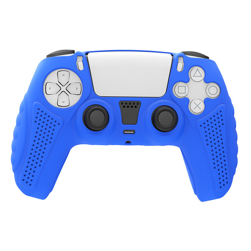 Mjukt skyddande täckning Silikonfodral för PlayStation 5 PS5 Controller Gamepad Protector Dust-Proof Anti-Fall Anti-Slip PS5 Joystick Shell Cover