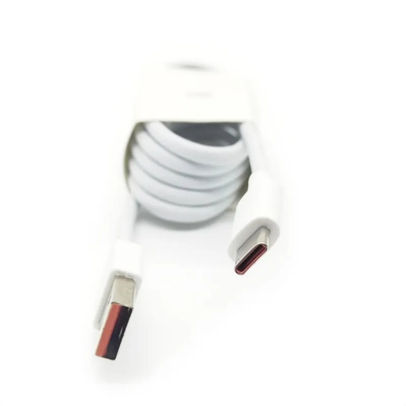 1M 66W 6A Super Dart Charger Cables Snabb USB Type C Type-C laddningsdatasladd för mobiltelefoner Huawei Mate50 40 Pro P40