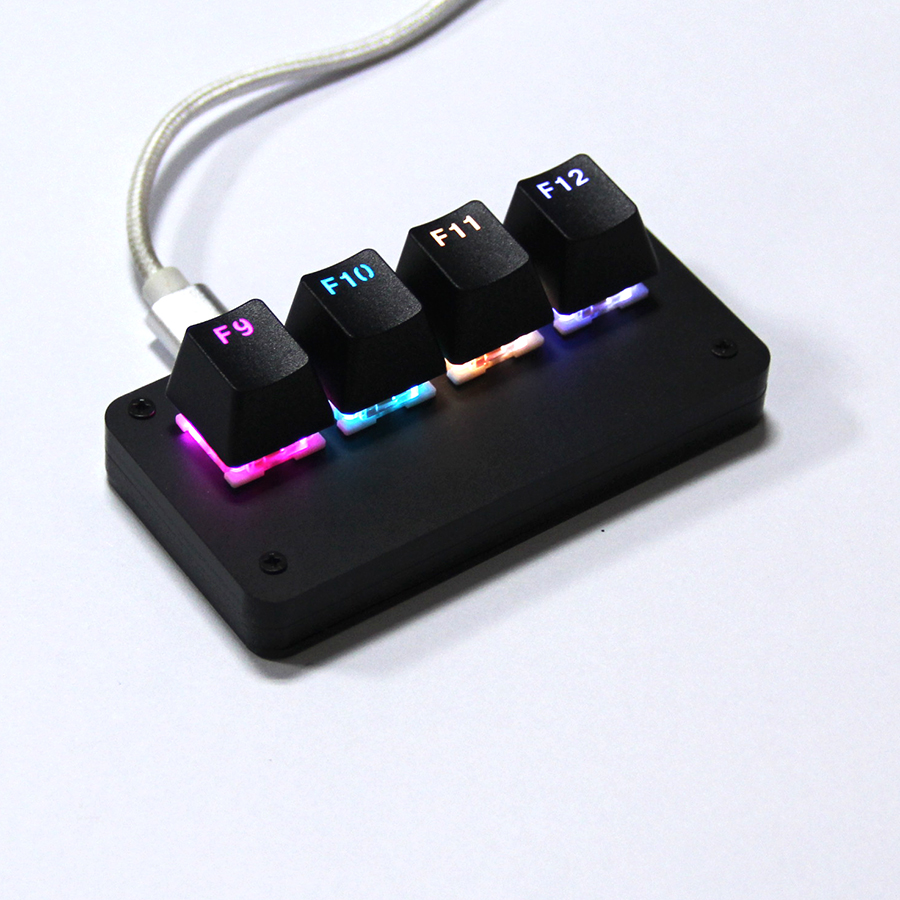 4 teclas hotswap rgb suporte macro função tipo c cereja outemu teclado mecânico para jogos photoshop configuração por software