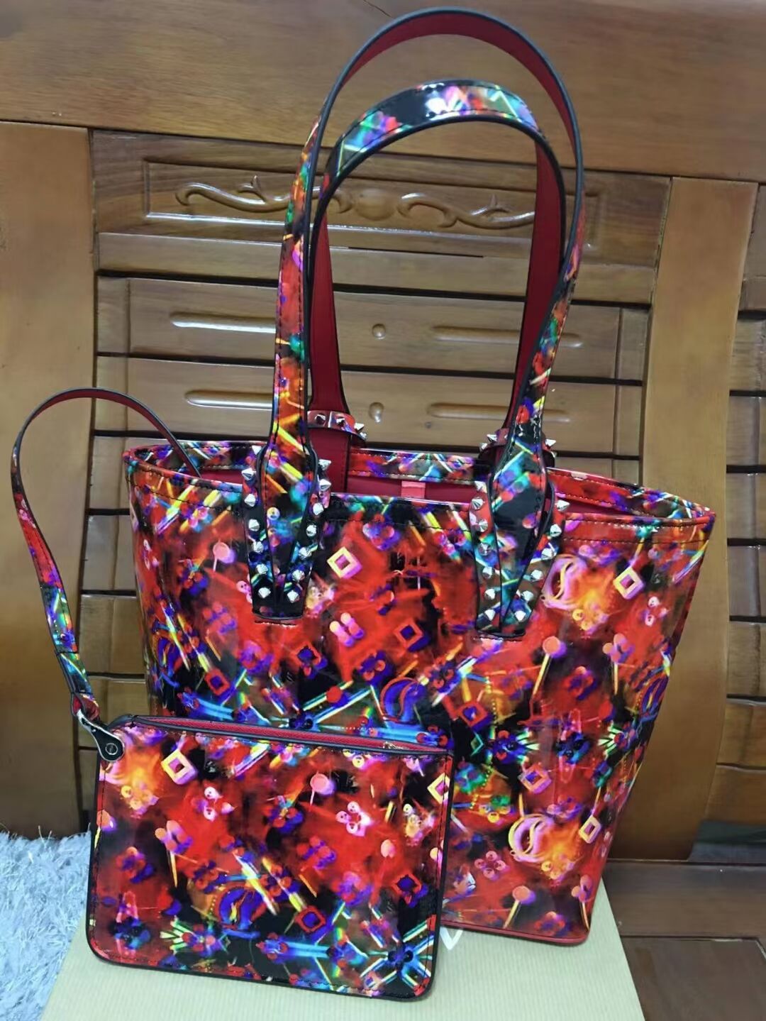 Luxurys Women Bag Doodling Designerハンドバッグトート