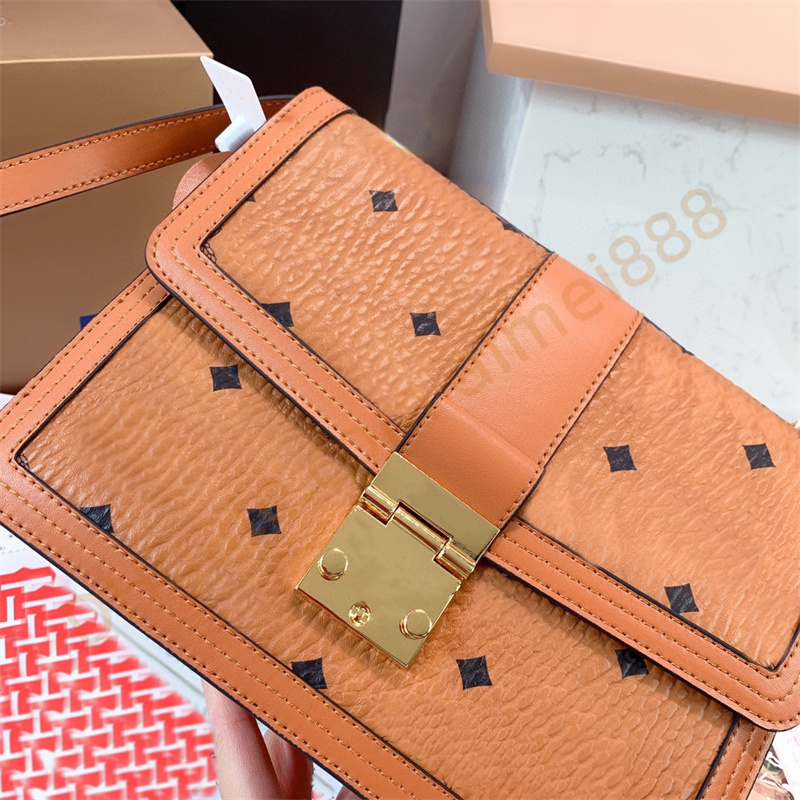 Top-Qualität Leder Schultergurt Umhängetasche Frau Klassiker Stempel Handtaschen Mode-Stil Schnalle Cross Body Luxus Designer Clutch Totes Hobo-Geldbörsen